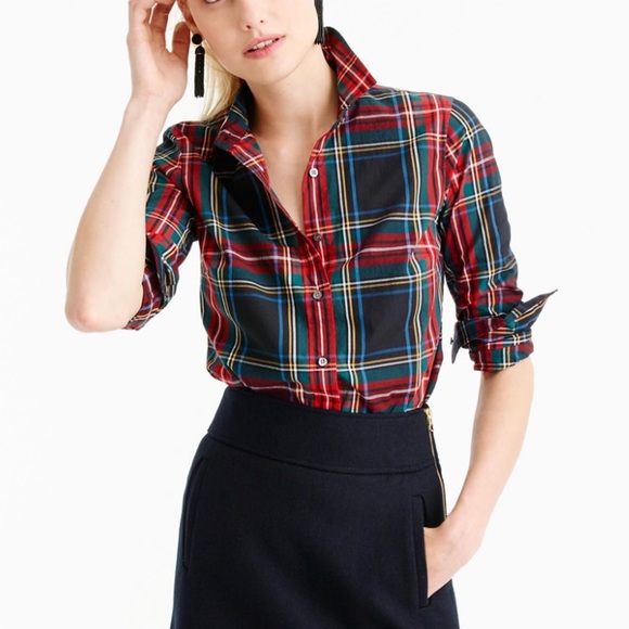 J. Crew Slim Stretch Perfect Shirt - Picture 2 of 8